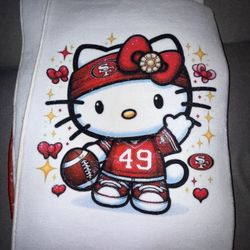 Hello Kitty 49ers Rug 