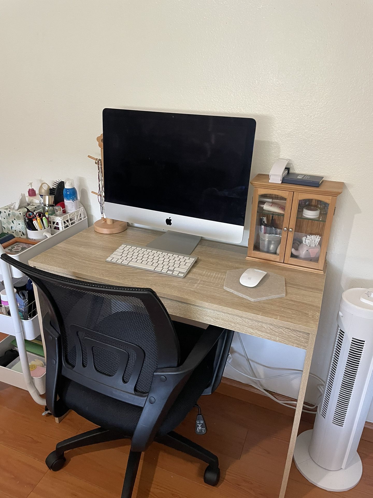 small wood desk