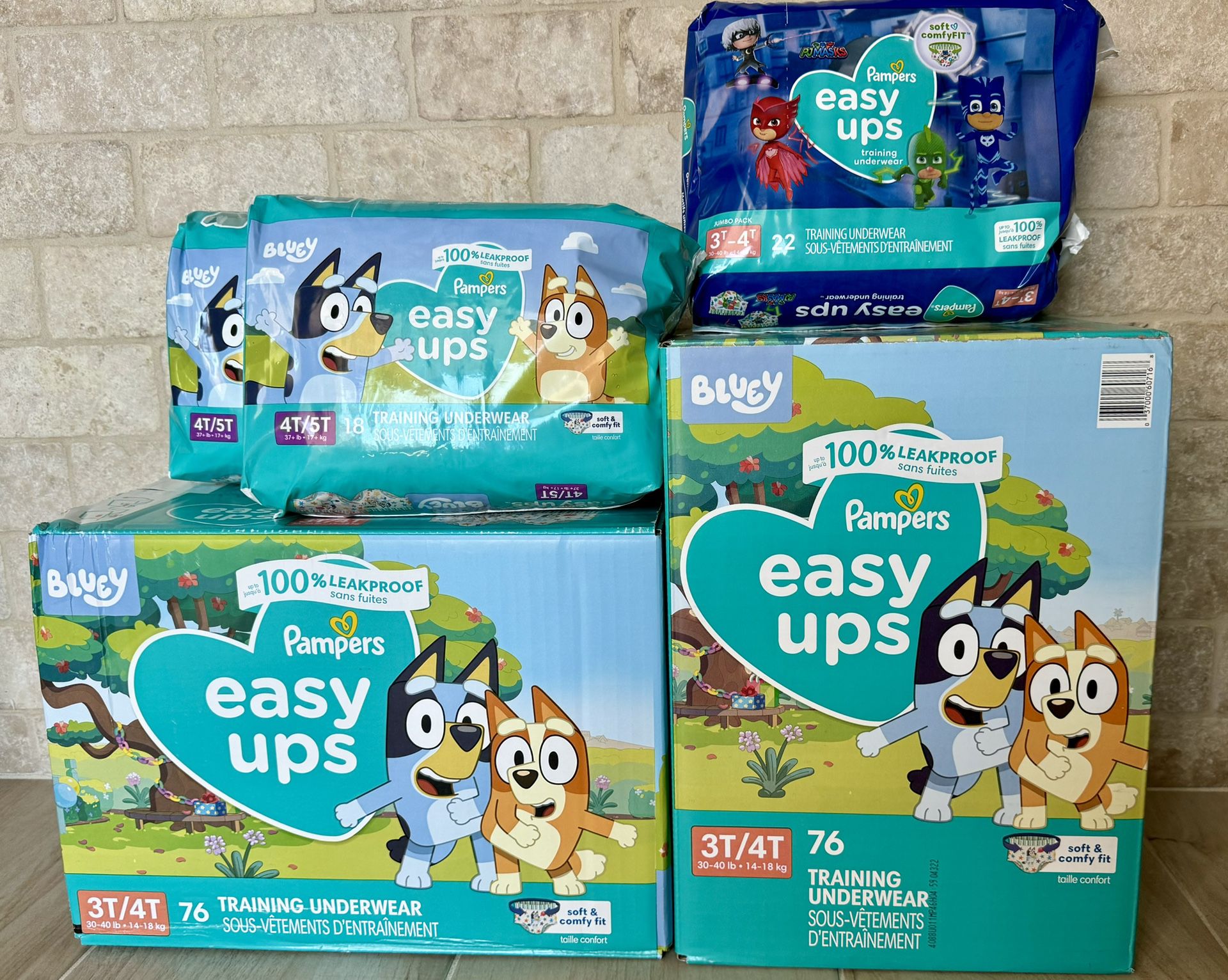 Pampers Easy Ups Boys Training Pants