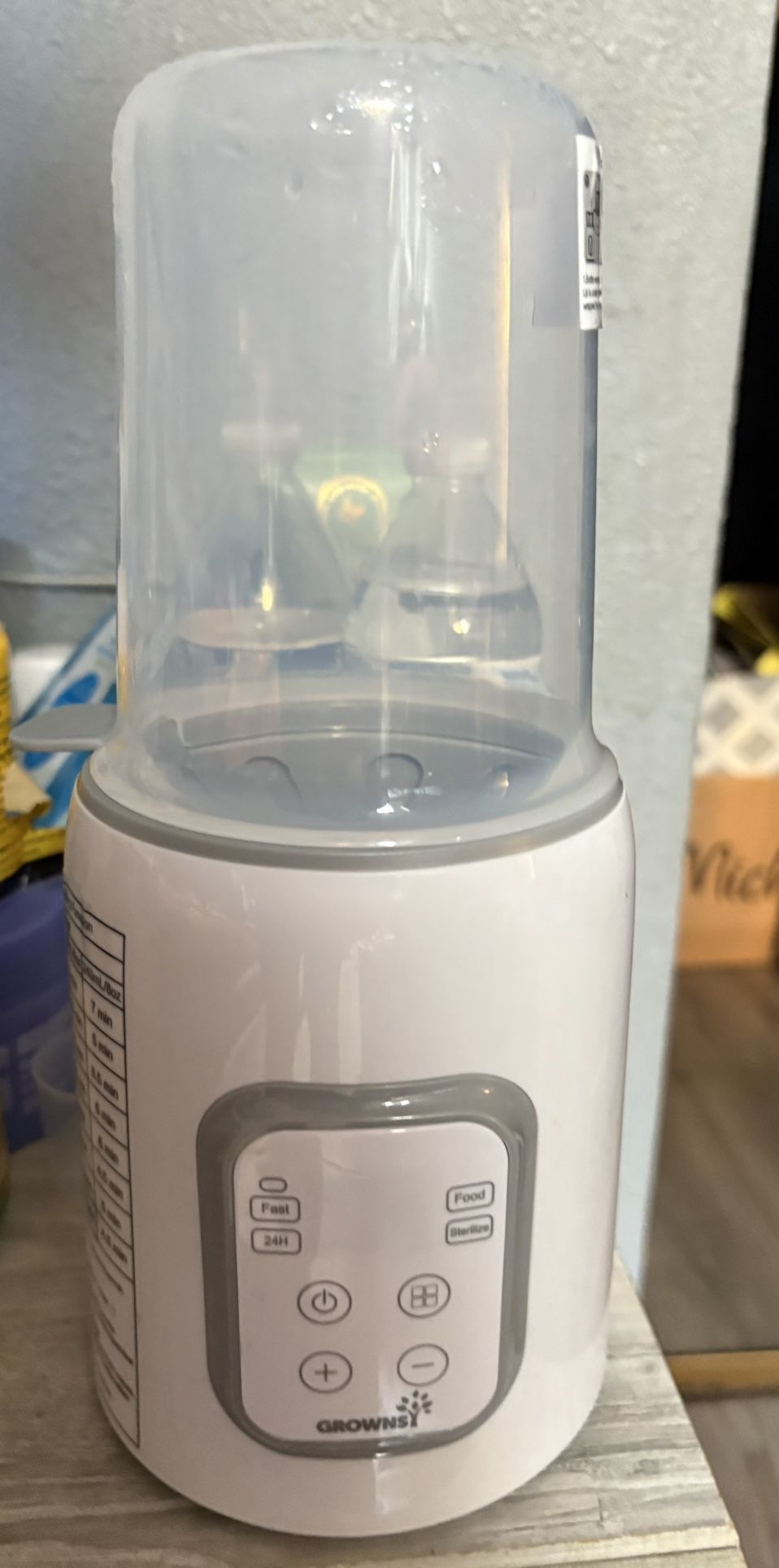 Grownsy Bottle Warmer 8 In 1