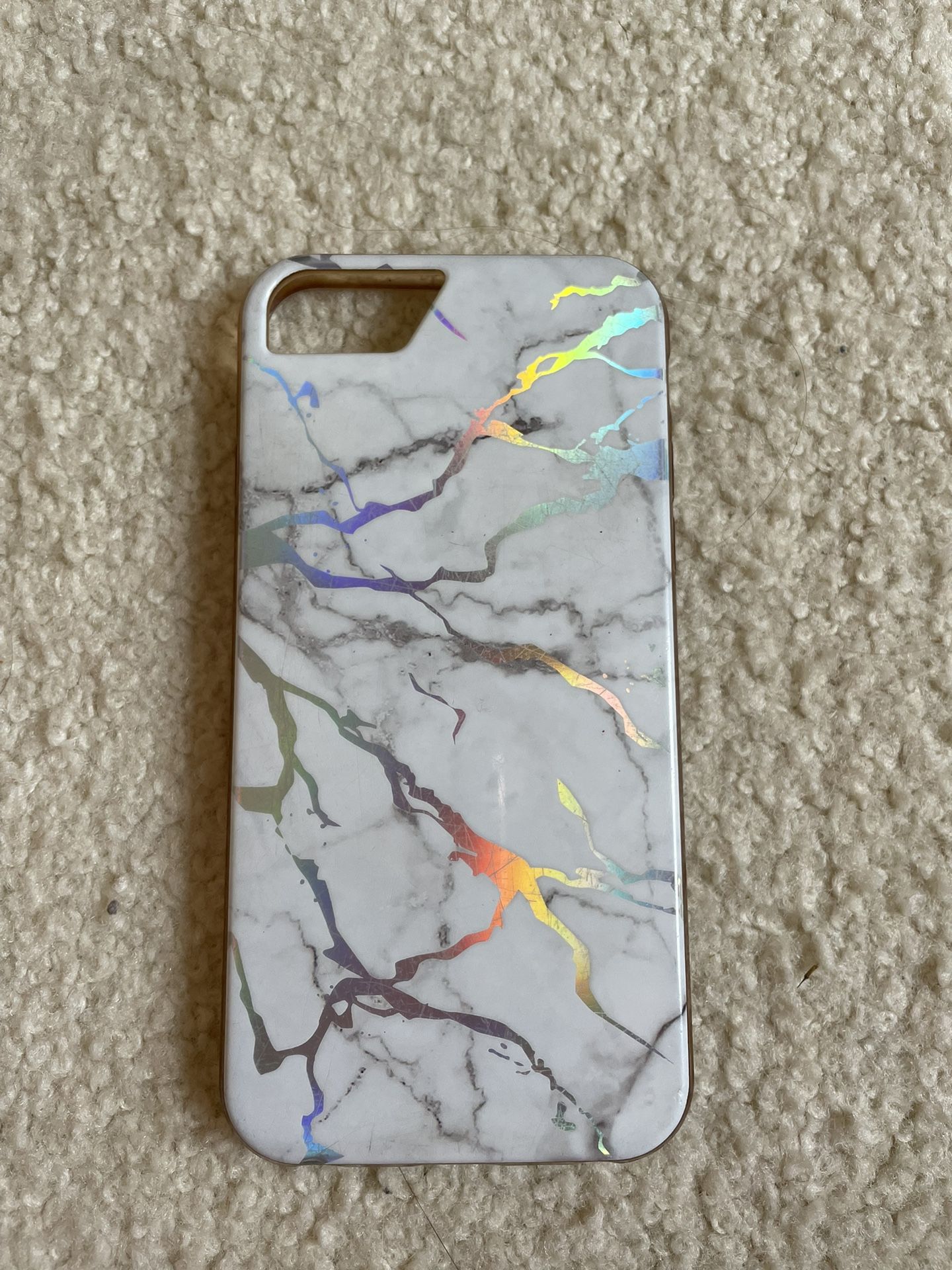 Iridescent Marble Phone Case For iPhone 6s