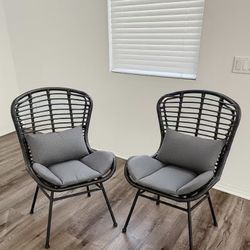 Outdoor Patio Chairs Set Of 2 