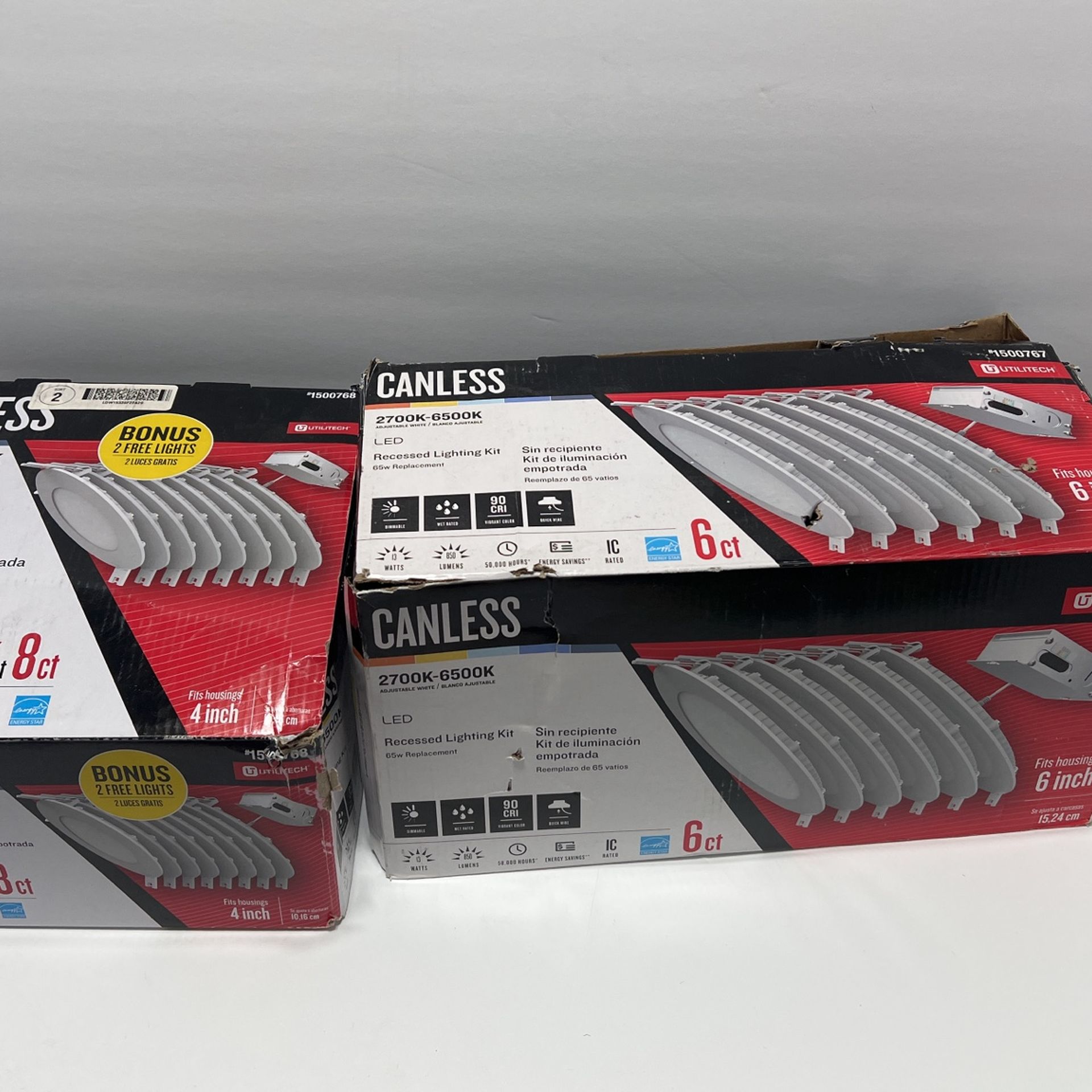 Canless Lights 2700k - 6500K Utilitech