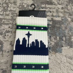 Seattle Skyline Socks