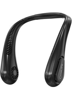 💨 5000mAh Bladeless Neck Fan – New