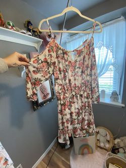 Sexy Boho Floral Dress