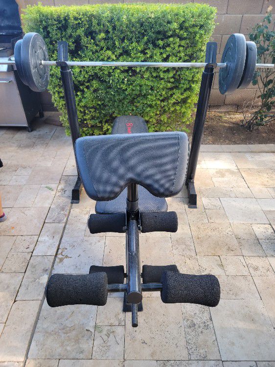 Weight Bench With Weights