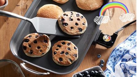 🩵PRINCESS HOUSE 🩵CULINARY SERIES HEALTHY 🩵 ELECTRIC DOUBLE GRIDDLE