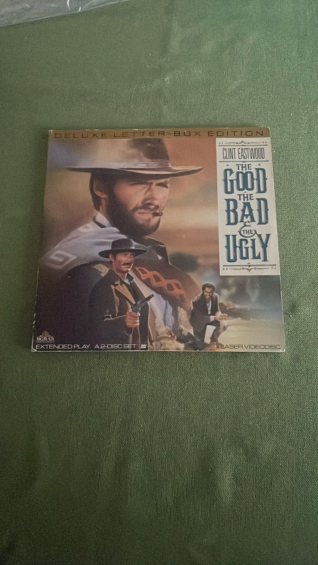 The Good The Bad And The Ugly Laserdisc Letter-Box Edition
