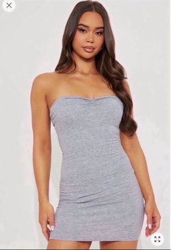 Grey Mini Dress