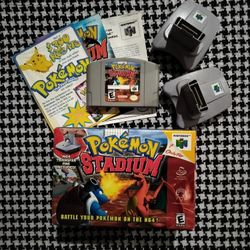 Pokemon Stadium (Nintendo 64) with Extra Transfer Pak