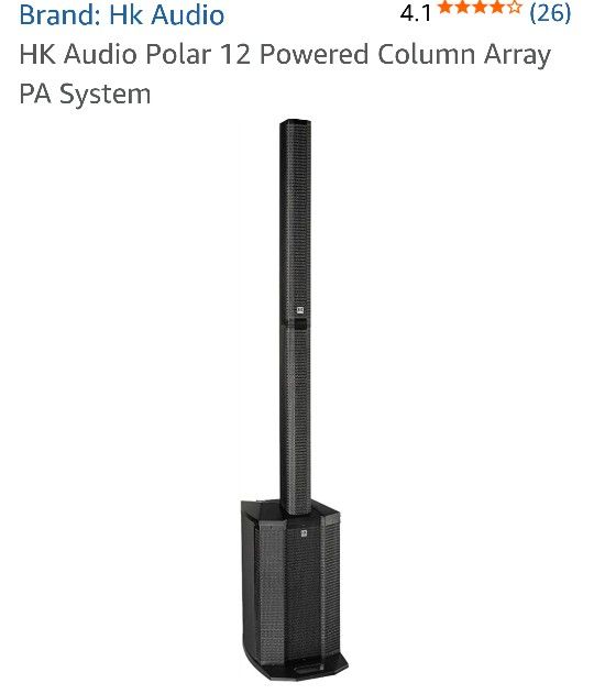 HK Polar 12 Column Speaker Pair