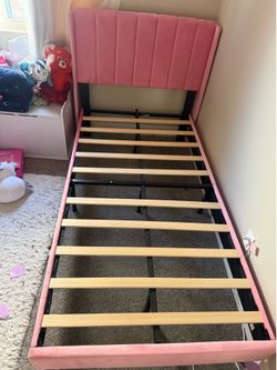 Pink Bed Frame
