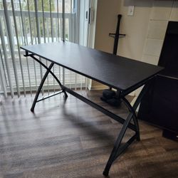 Black Office Desk 48x22in