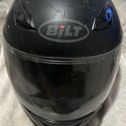 Black XL Motorcycle Helmet $20 Brand: Bolt