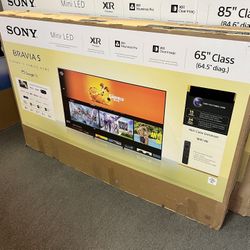 Sony Bravia 65” 4K MINI LED SMART TV