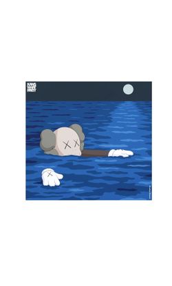 KAWS TIDE BROOKLYN MUSEUM POSTER  IN HAND 45x48