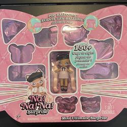 NA NA NA Mini Ultimate Surprise Kitty Katwood 4" Mini Doll With Surprises