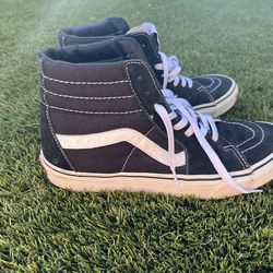 Vans SK8 - black high retro sneakers