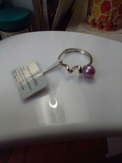 Natural pearl ring