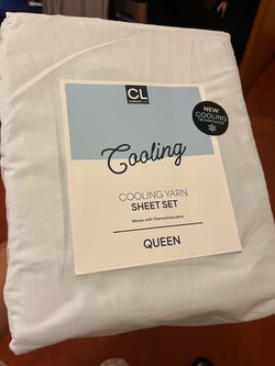 Cooling sheet set. Queen size