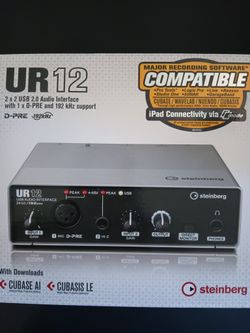 Steinberg UR 12 Audio Interface 