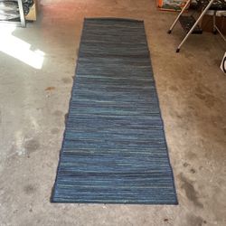 2 Blue And Teal Runners