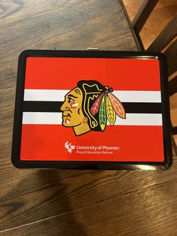 Blackhawks Metal Lunch Box