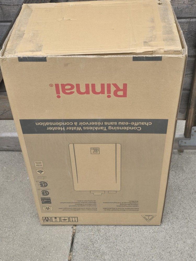 New!!! Rinnai Tankless Water Heater