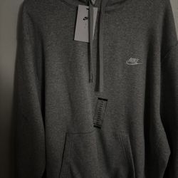 Nike Hoodie Grey Size XXL