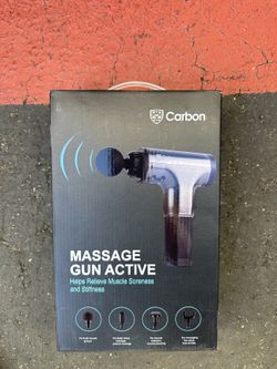 Carbon Massage Gun Active, New in Box