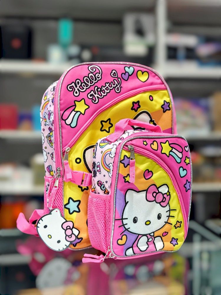 Hello Kitty Children's Backpack with Lunch Pack