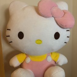 Hello kitty plushy. 