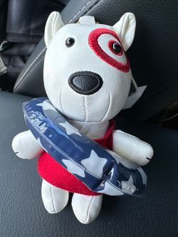Target Bullseye Beach Bag Charm/Keychain