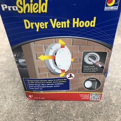 4” Dryer Vent Hood