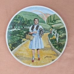 Rare Wizard Of Oz Collector Plate - Dorothy