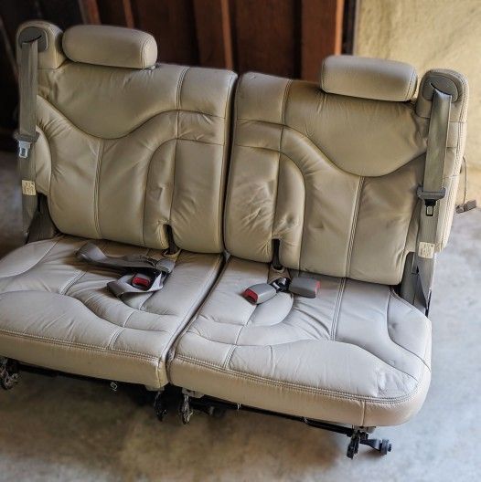 Third Row Seats, Grey, Chevy Tahoe/GMC Yukon 2000-2006