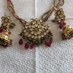 Gold Plated Kundol Heavy Set 