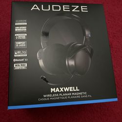 Audeze Maxwel 1 Wireless Planar Magnetic Gaming Headset PC Sony PS5 PlayStation
