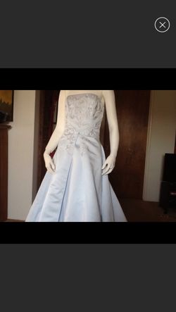 Maggie Sottero Ice Blue Wedding Dress 12