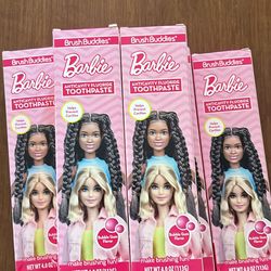 Barbie toothpaste