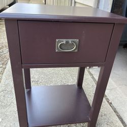 Brown nightstand