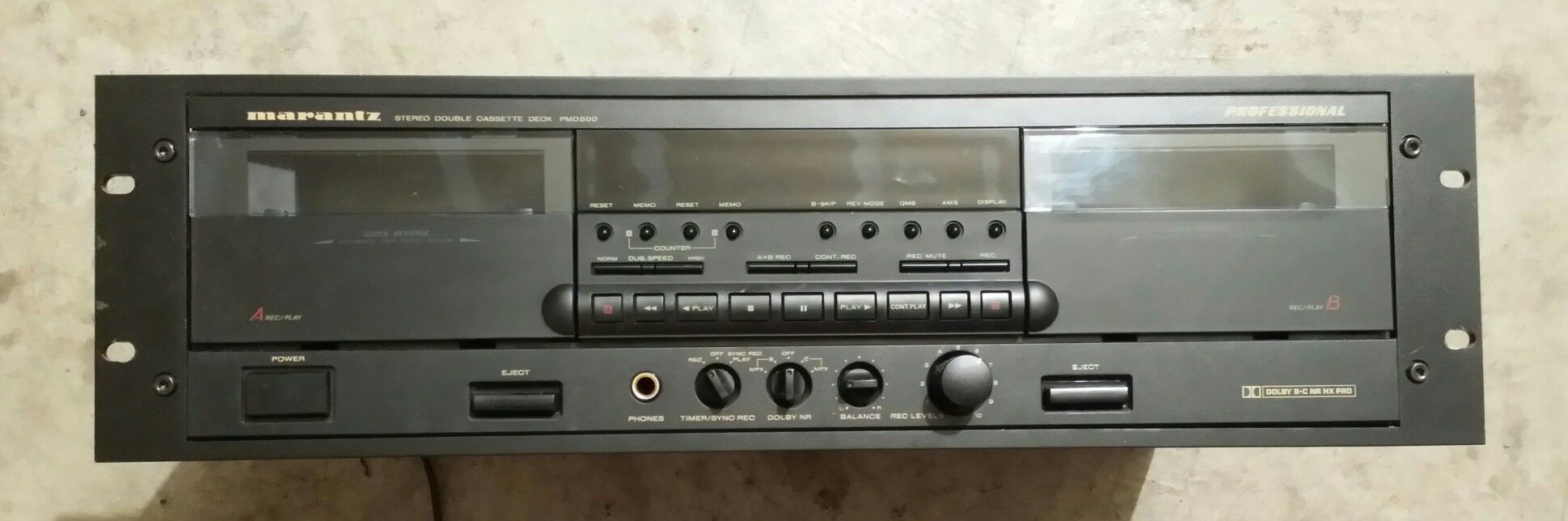 Marantz Professional Dual Cassette Deck