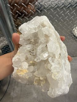 Large clear quartz