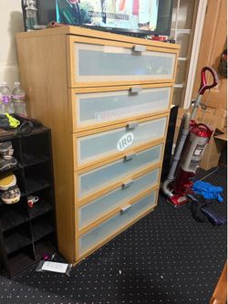 IKEA dresser.