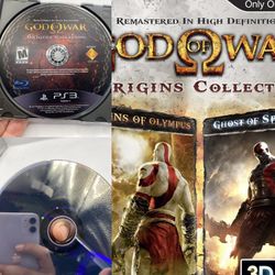 god of War: Origins Collection PS3 PlayStation 3, Disc Only Sparta + Chains