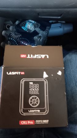 Brand New Lasfit Air TK1 Portable Tire Inflator Compressor (12000mAh)