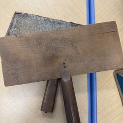 Whittemore patent No. 10 Cotton/wool Paddle