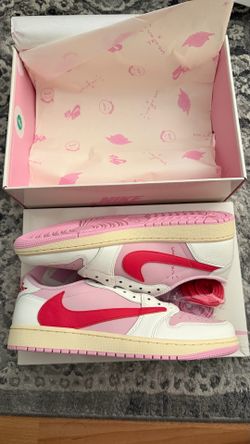 Nike Jordan Air Jordan 1 Low x Travis Scott Tropical Pink Size 12M