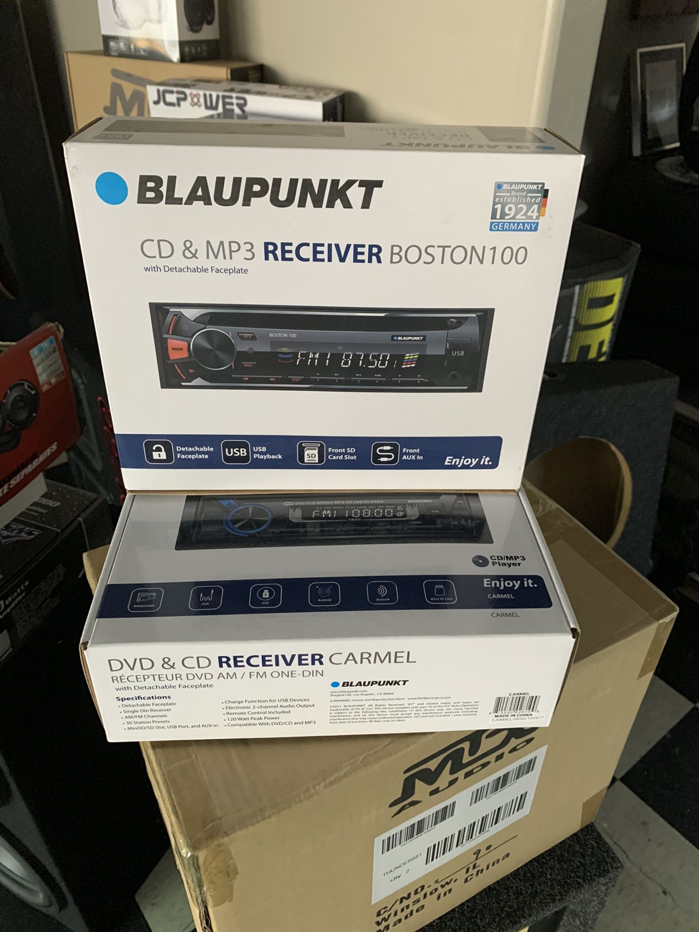 Blaupunkt Car Audio. Car Stereo Cd Player . Aux Input. Brand New Cheap $45